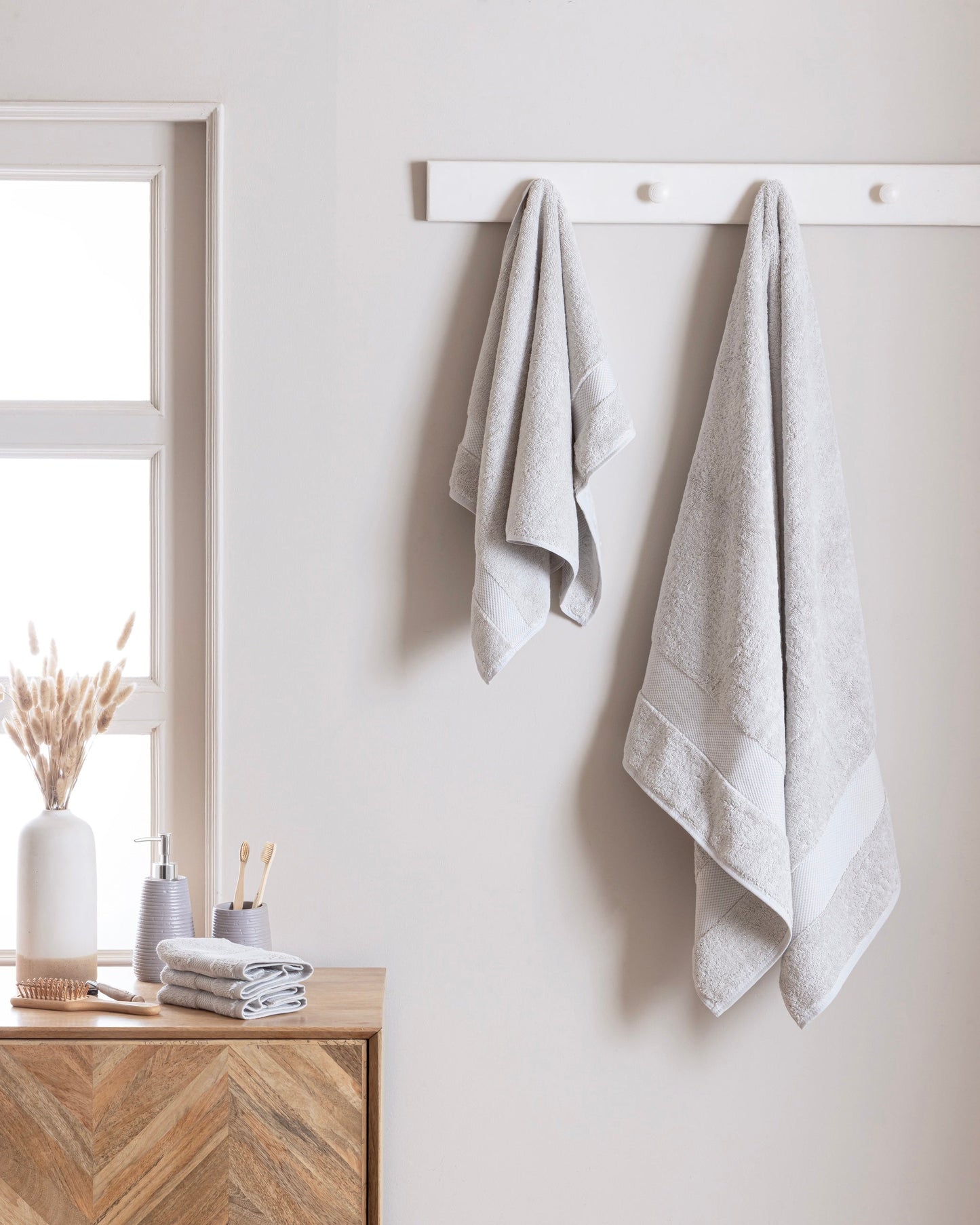 Silver Mist - Quintessential Towel Set of 4