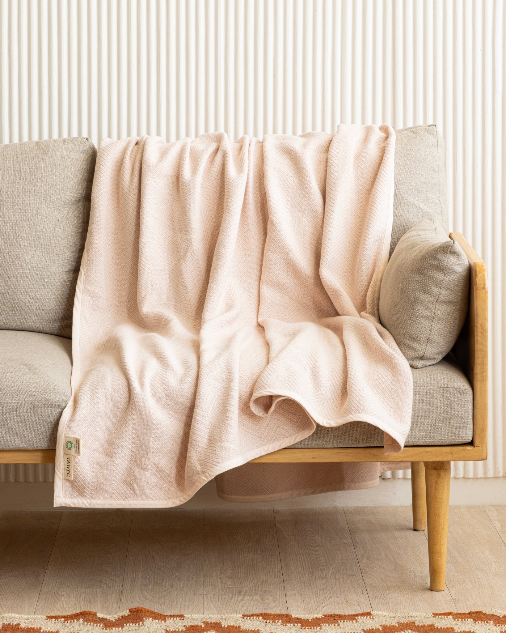 Herringbone Throw - Texaura