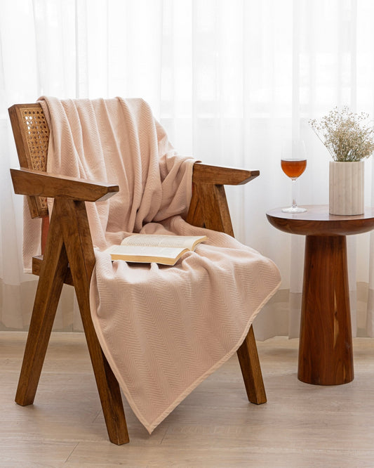 Herringbone Throw - Texaura