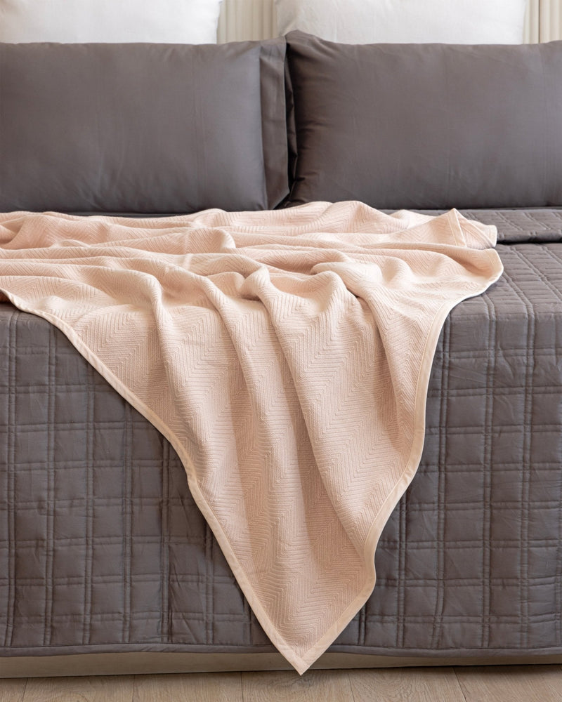 Herringbone Throw - Texaura