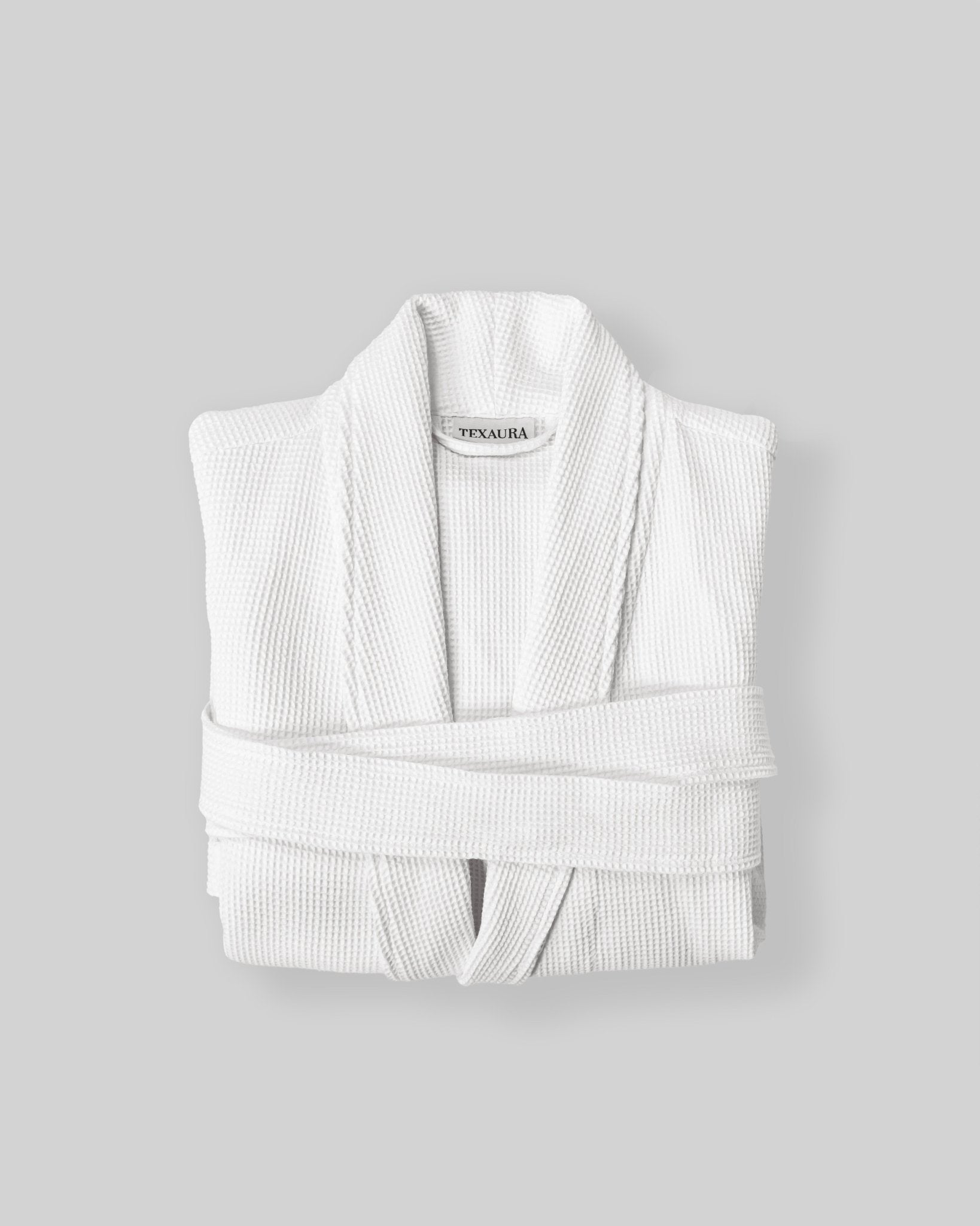 Mini Waffle Bathrobes White - Texaura