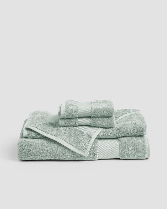 Luxury Organic Towel  Green